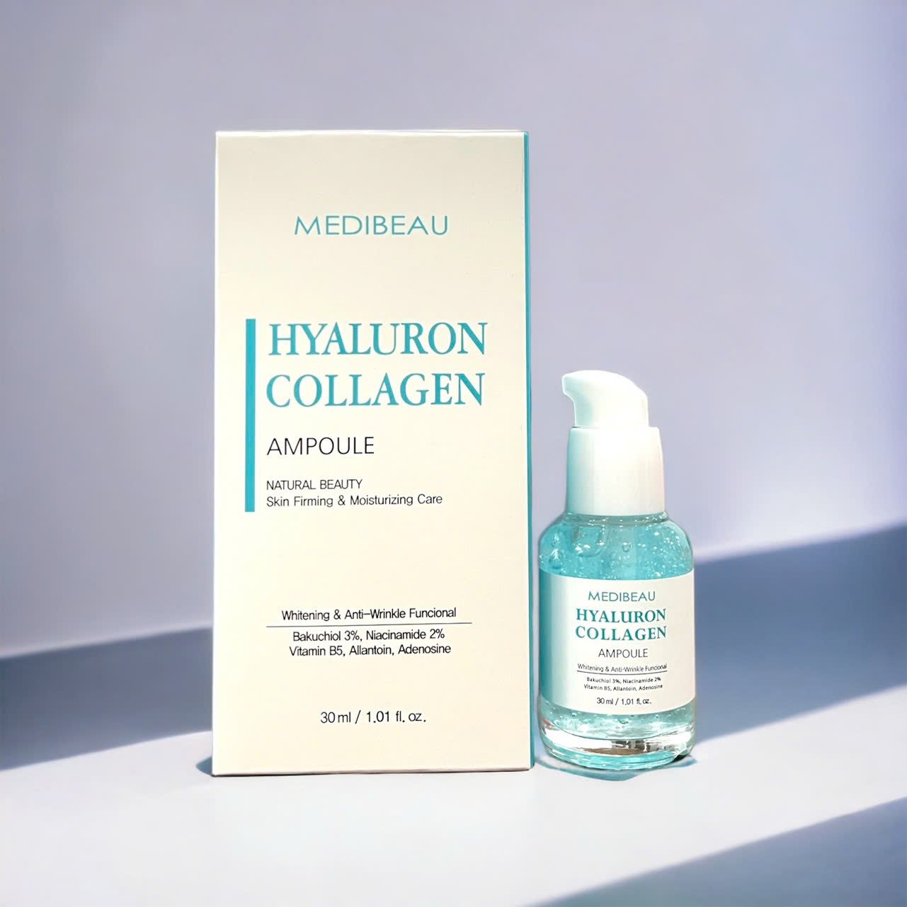 Ampoule Hyaluron Collagen Medibeau 30ML SP001403