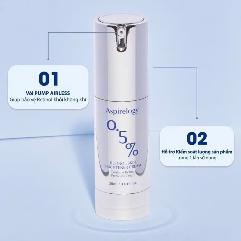 𝐊𝐞𝐦 𝐑𝐞𝐭𝐢𝐧𝐨𝐥 𝟎.𝟓% 𝗔𝘀𝗽𝗶𝗿𝗲𝗹𝗼𝗴𝘆 𝗥𝗲𝘁𝗶𝗻𝗼𝗹 𝗦𝗸𝗶𝗻 𝗕𝗿𝗶𝗴𝗵𝘁𝗲𝗻𝗲𝗿 𝗖𝗿𝗲𝗮𝗺 30ml SP002080 - 8809418754916