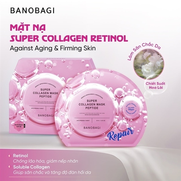 Mặt nạ Banobagi Super Collagen Mask Peptide  SP001577