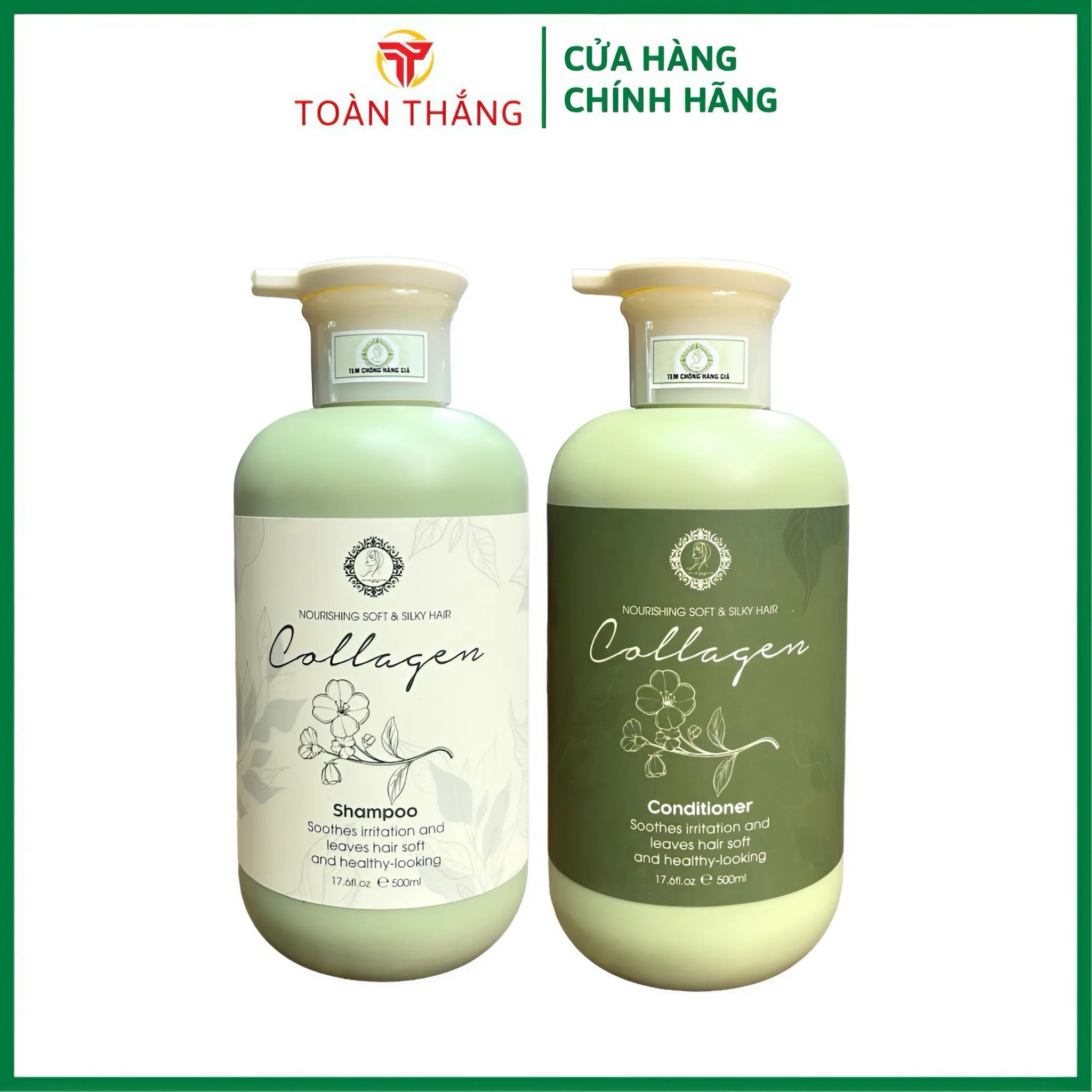 Dầu Gội Collagen Organic Nuôi Dưỡng Phục Hồi Tóc 500ML 1 Chai SP001695