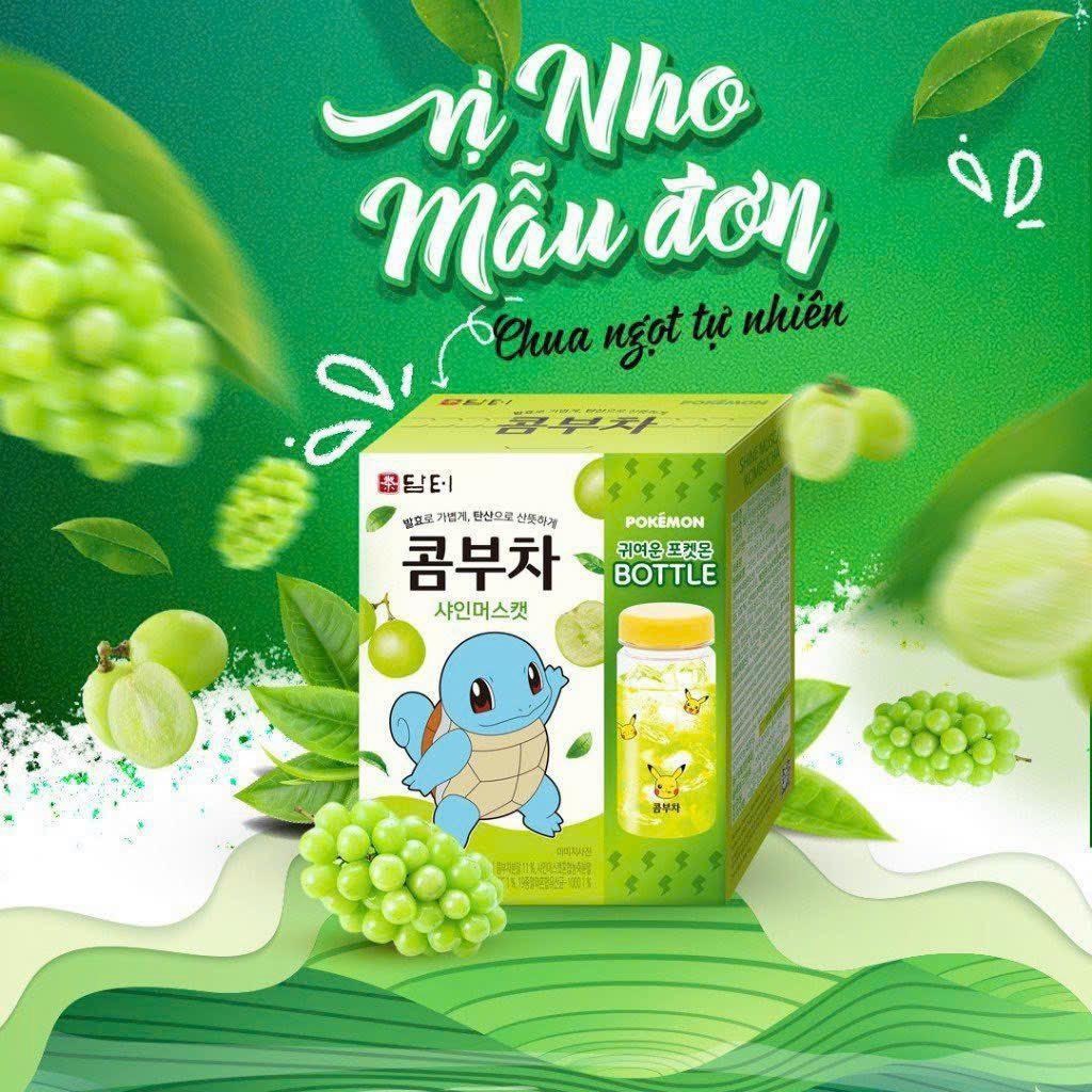 Trà Kombucha Vị Nho sữa Hàn Quốc SP001262