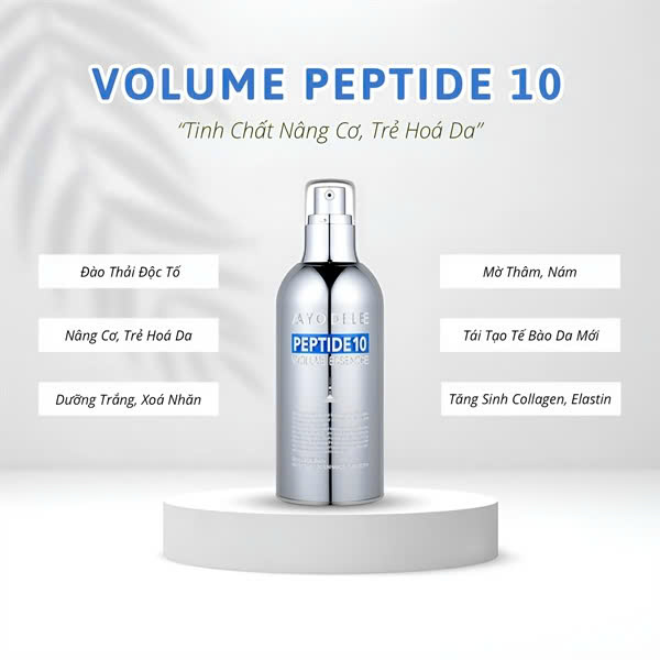 Tinh chất Botox &amp; Detox Peptide 10 Ayodele Volume Essence 100ml  SP001501