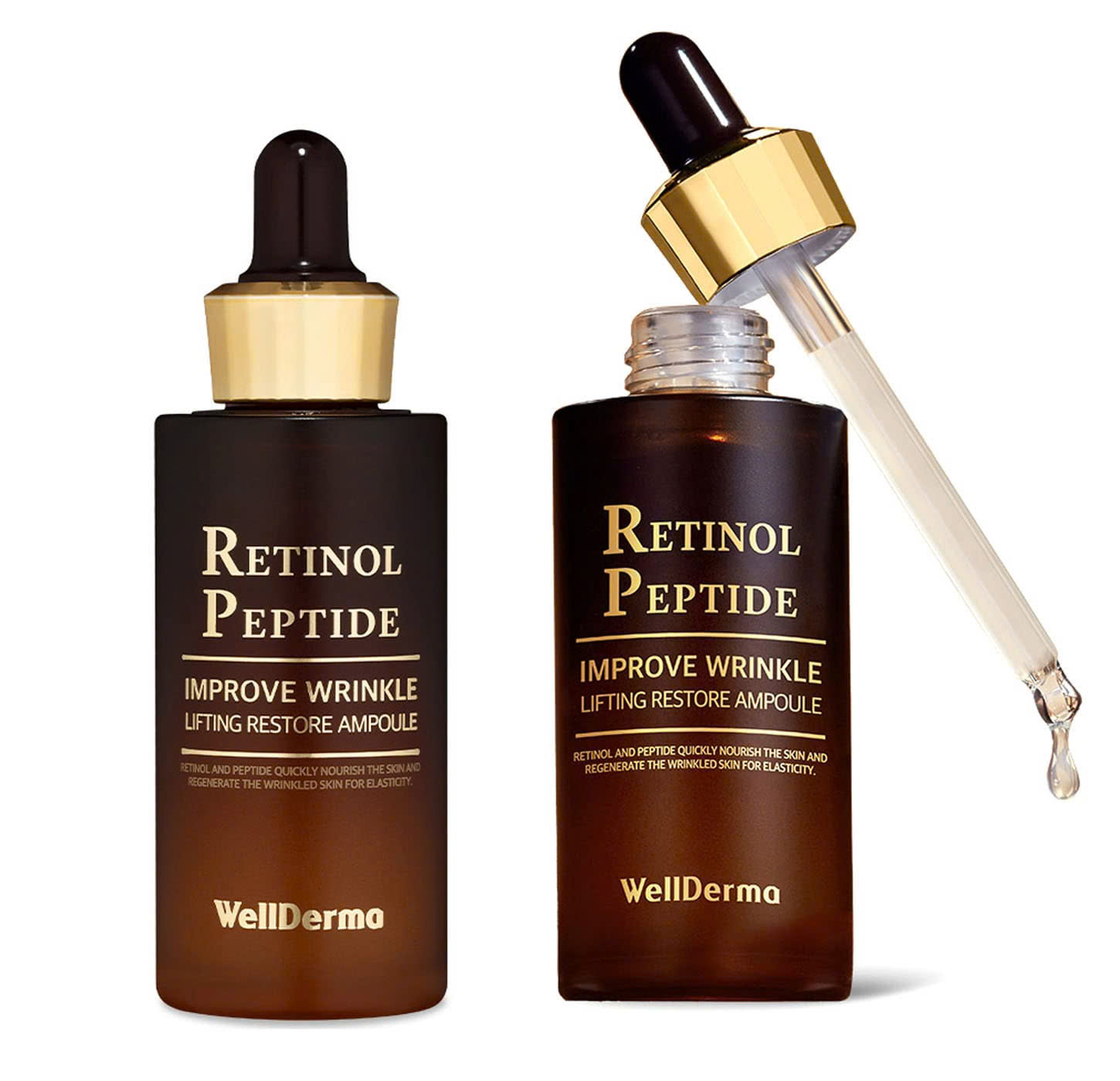 Serum Retinol Peptide Nâng Cơ Mặt 30ml Well Derma Hàn Quốc SP001415